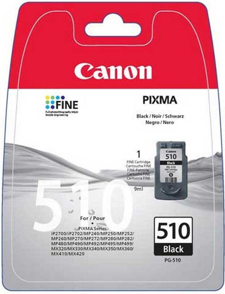 Cartuccia Canon n. 510 - PG-510 (nero) Immagine del prodotto 