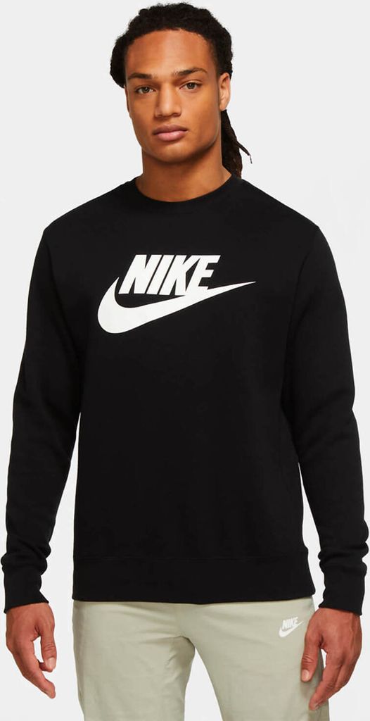 Nike Herren Sweatshirt Club BB Crew GX Herren 3100309 Schwarz XL