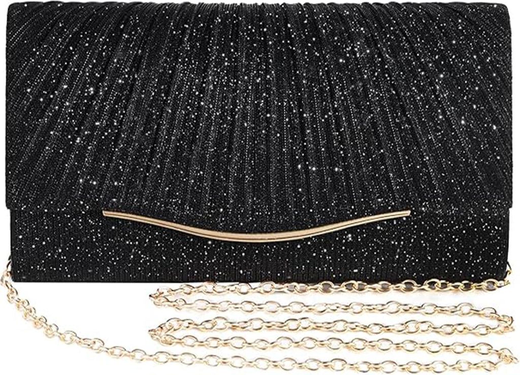 MODFU Handtaschen, Wasserdiamant Abendtasche für Damen, Glitzer Clutch, Elegante Party- und Hochzeits-Tasche, Kosmetiktasche, Ideal für Ball, Din...
