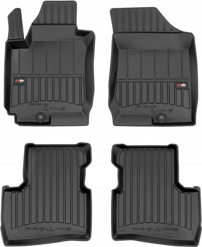 Gummimatten und Fußmatten KIA PROCEED 1 I 2007-2012 3D Mulde
