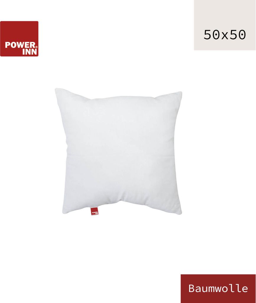 POWER INN Innenkissen | Baumwolle | 50 x 60 cm | Produktbild 