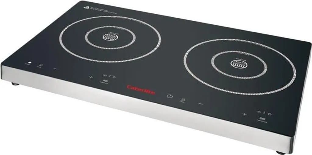 Réchaud induction double Caterlite 3000W idéal pour traiteur et camping