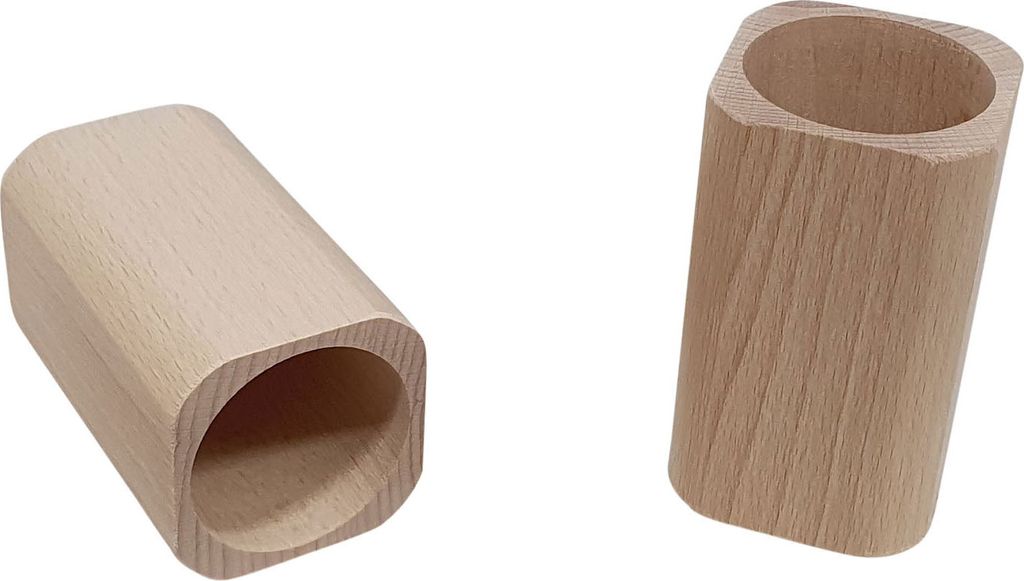 Penkenbakje Square Buchenholz, 9,5 cm