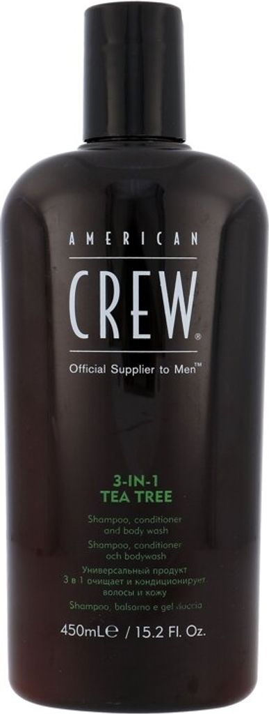 3-IN-1 šampon Tea Tree pro muže 450 - American Crew Obrázek produktu 