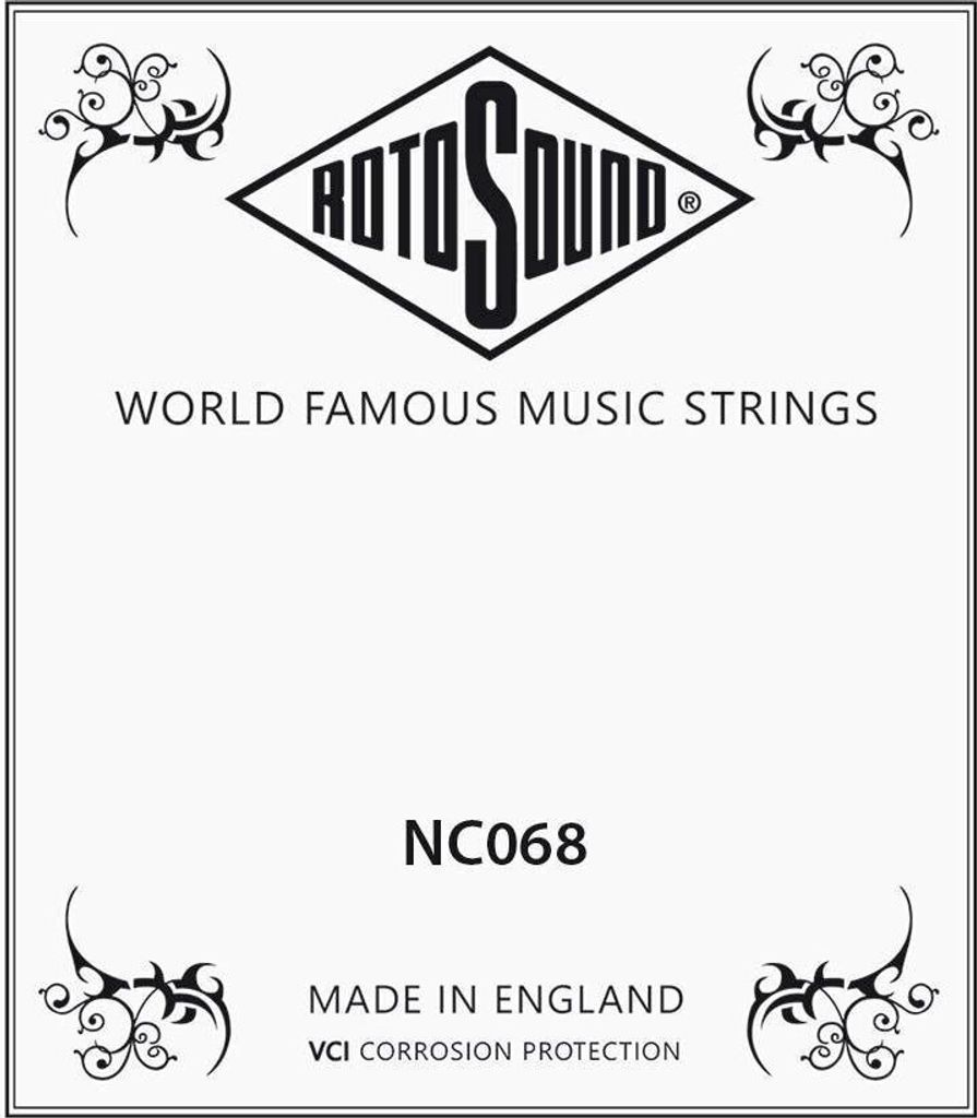 Rotosound NC068 Einzelsaite für Gitarre
