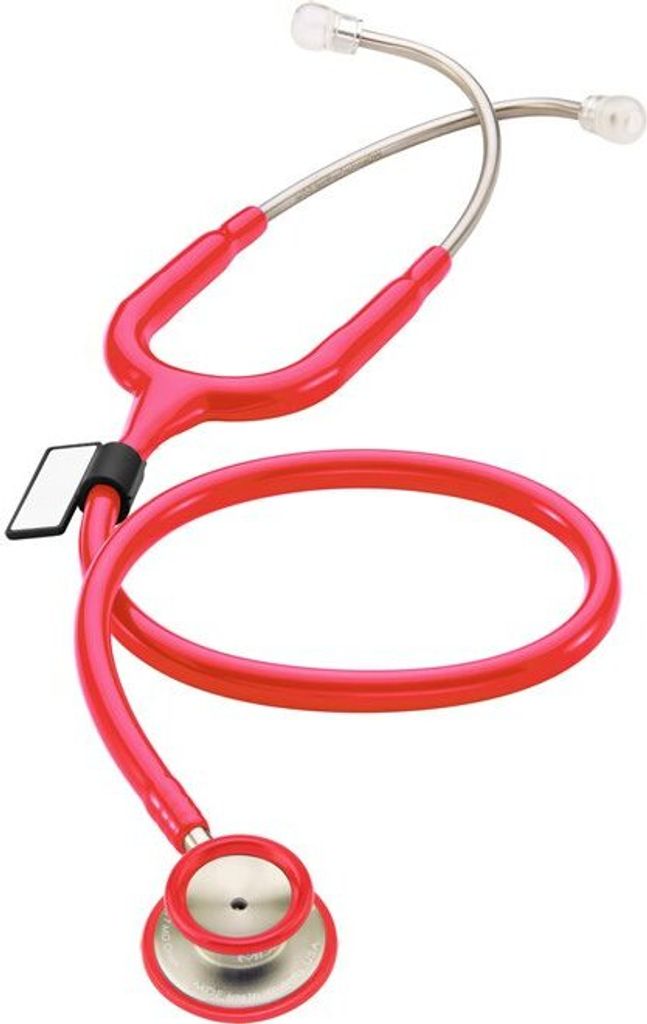 777 MD ONE Stethoskop für Innere Medizin, rot (MDF23)