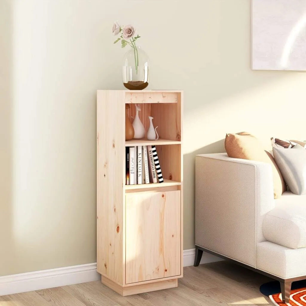 Mobiletto Alto 110 cm The Living Store Pino Massiccio | Design Nordico