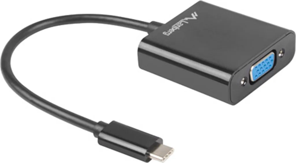 Lanberg AD-UC-VG-01 Adattatore USB Tipo C a VGA per Laptop e Tablet