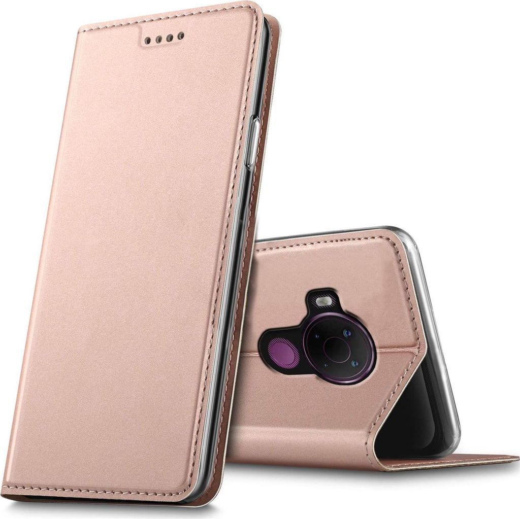 Handy Hülle Nokia 5.4 Book Case Schutzhülle Tasche Slim Produktbild 