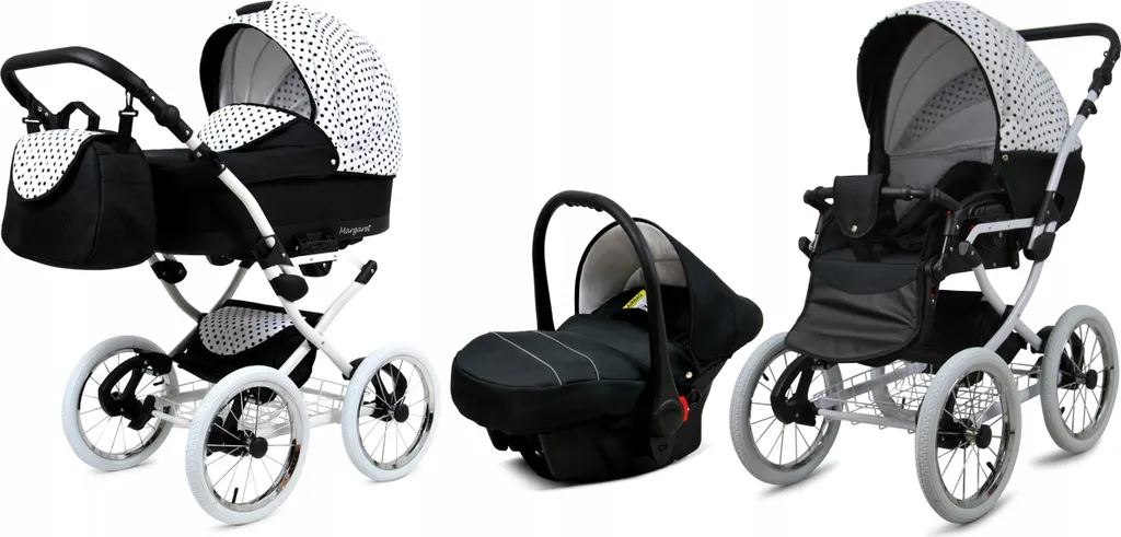 Poussette 3 en 1 Margaret : Finissez-en avec l'Encombrement des Bébés