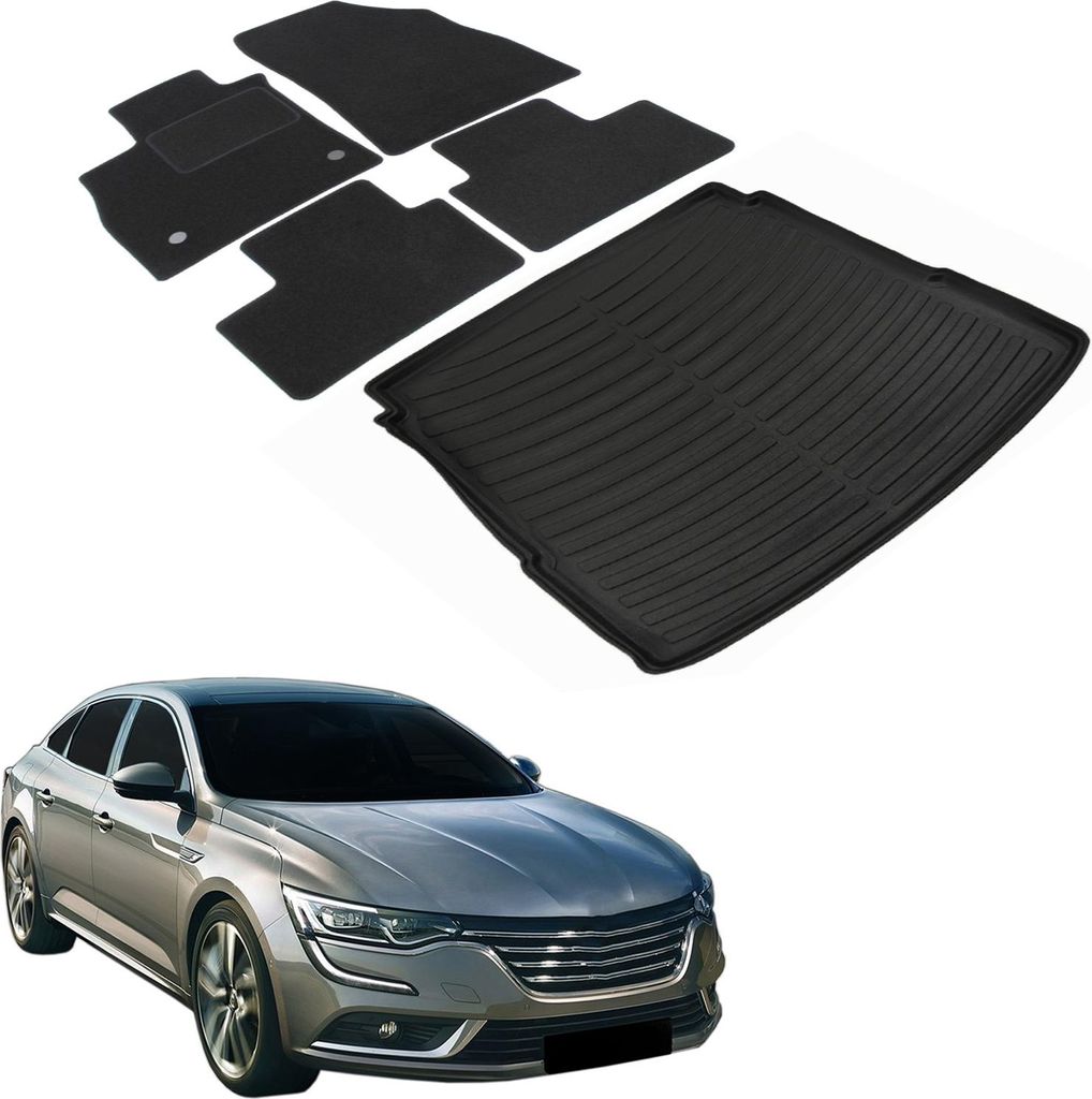 Ensemble Tapis Velours Sur Mesure et Coffre TPE pour Image du produit 