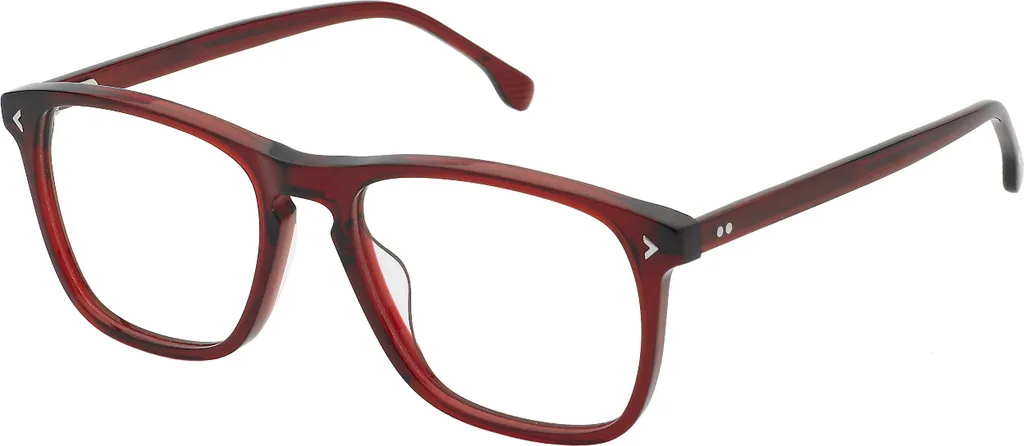 Lunettes de Vue Homme Lozza Bordeaux VL4332 pour un Look Pro et Élégant