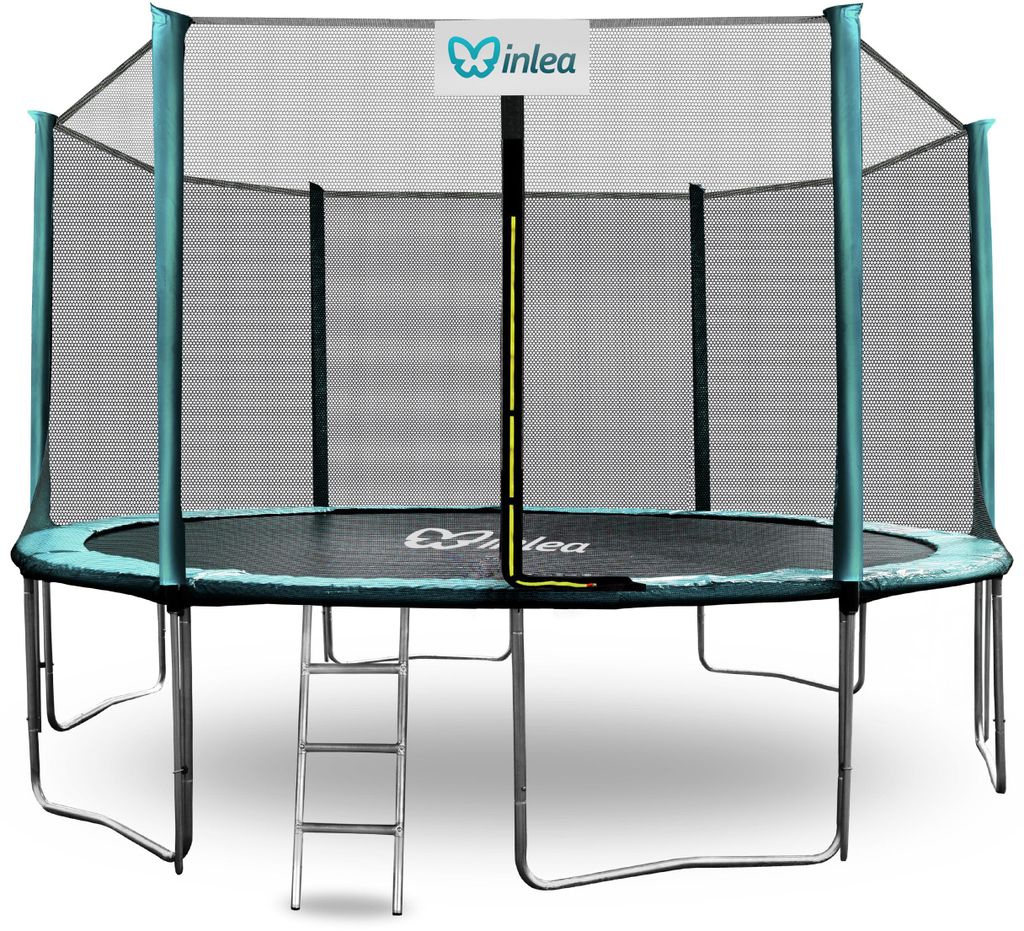INLEA PREMIUM Jump Trampolin mit Außen-Sicherheitsnetz 430 Produktbild 