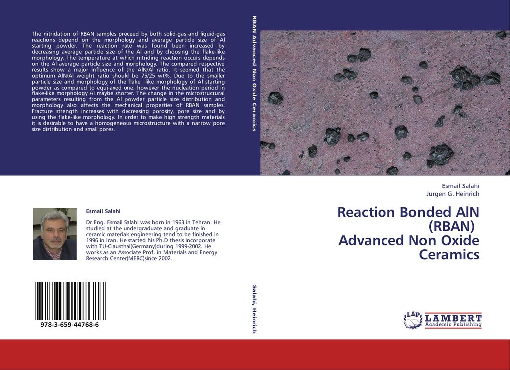 Reaction Bonded AlN (RBAN) Advanced Non Oxide Ceramics
