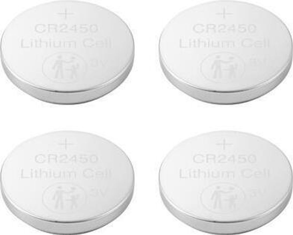 CR2450 Knopfzelle CR 2450 Lithium 580 mAh 3 V 4 St