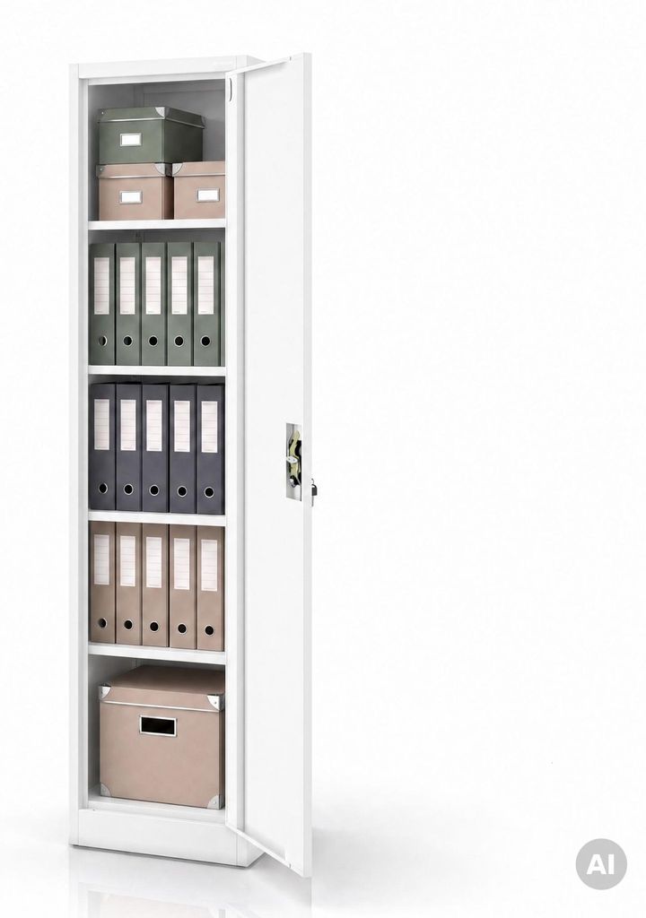 Büroschrank Aktenschrank Metallschrank Lagerschrank 4 Produktbild 