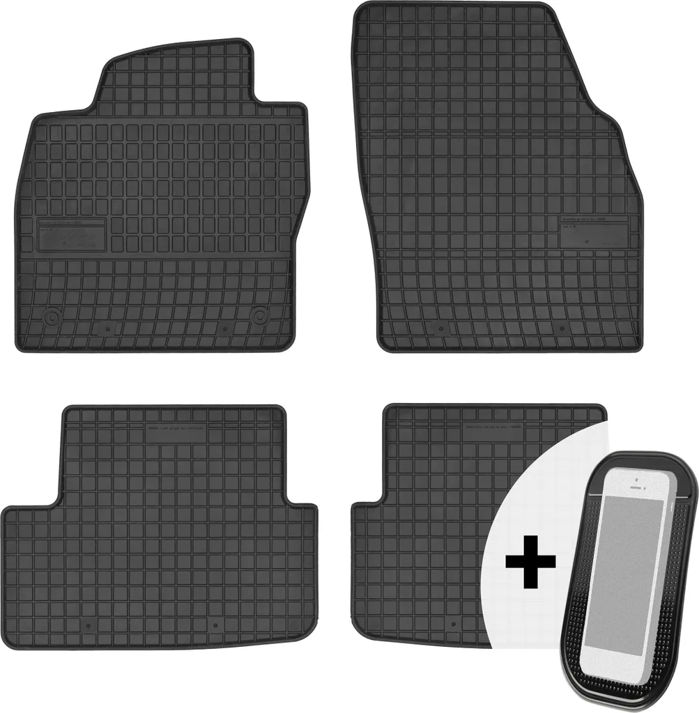 Tappetini in Gomma su Misura per VW Polo VI e Seat Ibiza V dal 2017