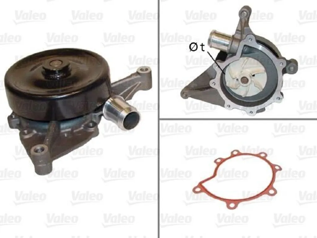 Pompe à eau pour réparation circuit refroidissement Jaguar S-Type