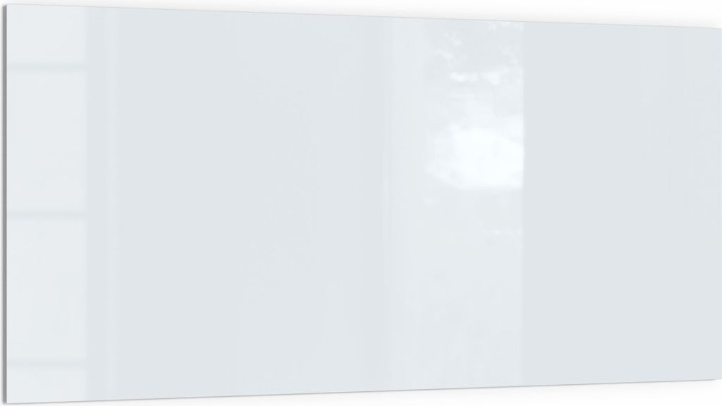 DEQORI Küchenrückwand Glas 100x50 cm 'Hellgrau' Produktbild 