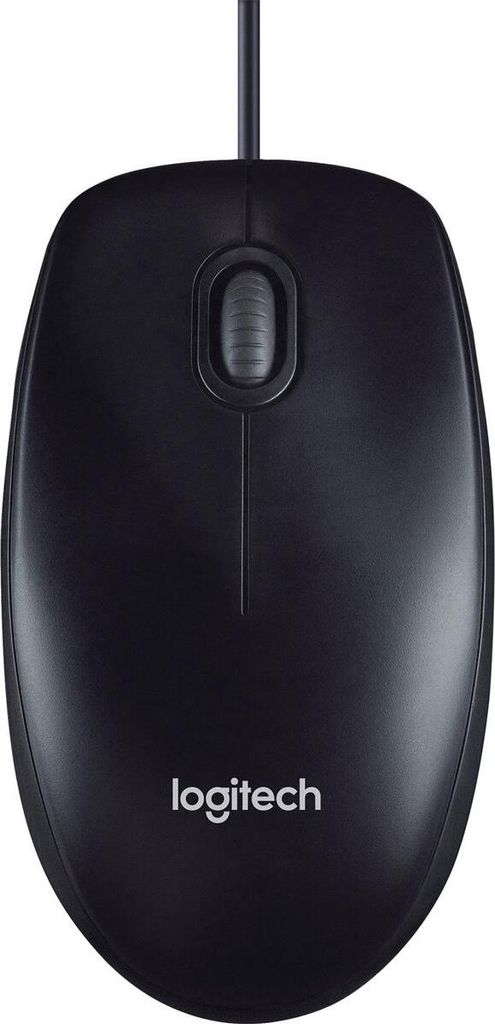 Logitech M100 USB-muis, 1000 dpi, zwart Productafbeelding 