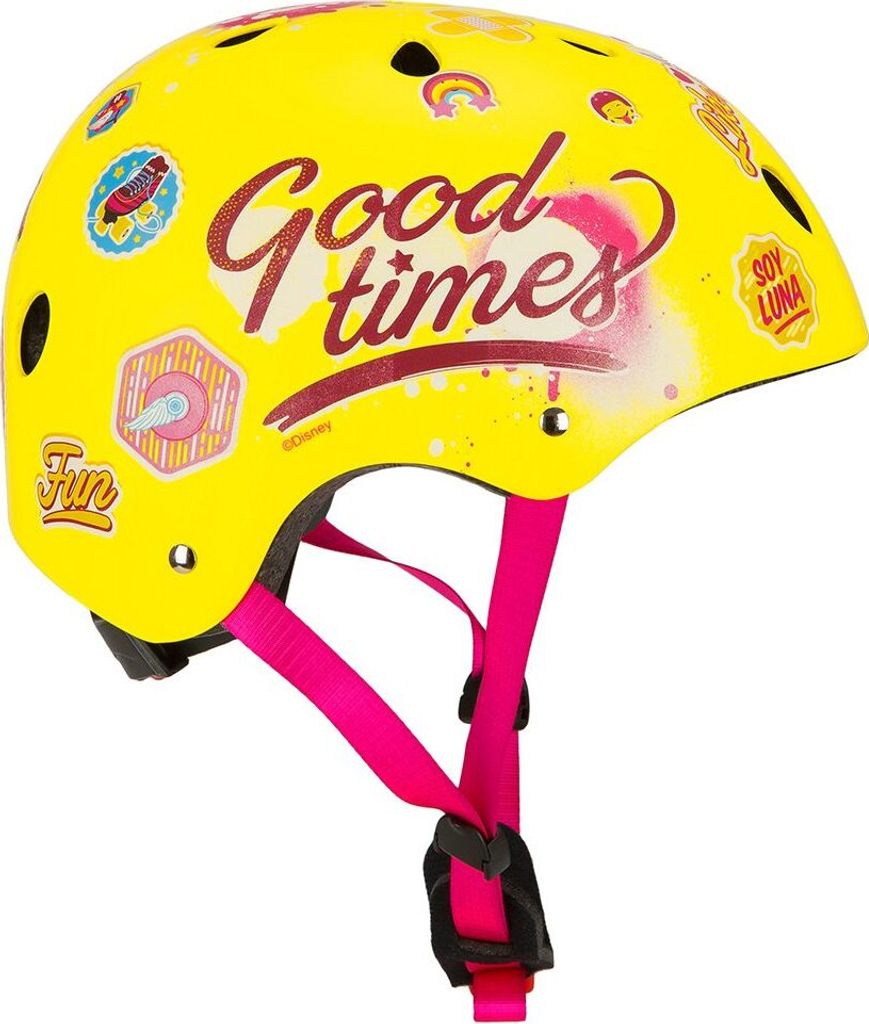 Dziecięcy kask rowerowy freestyle Seven Soy Luna żółty Zdjęcie produktu 2