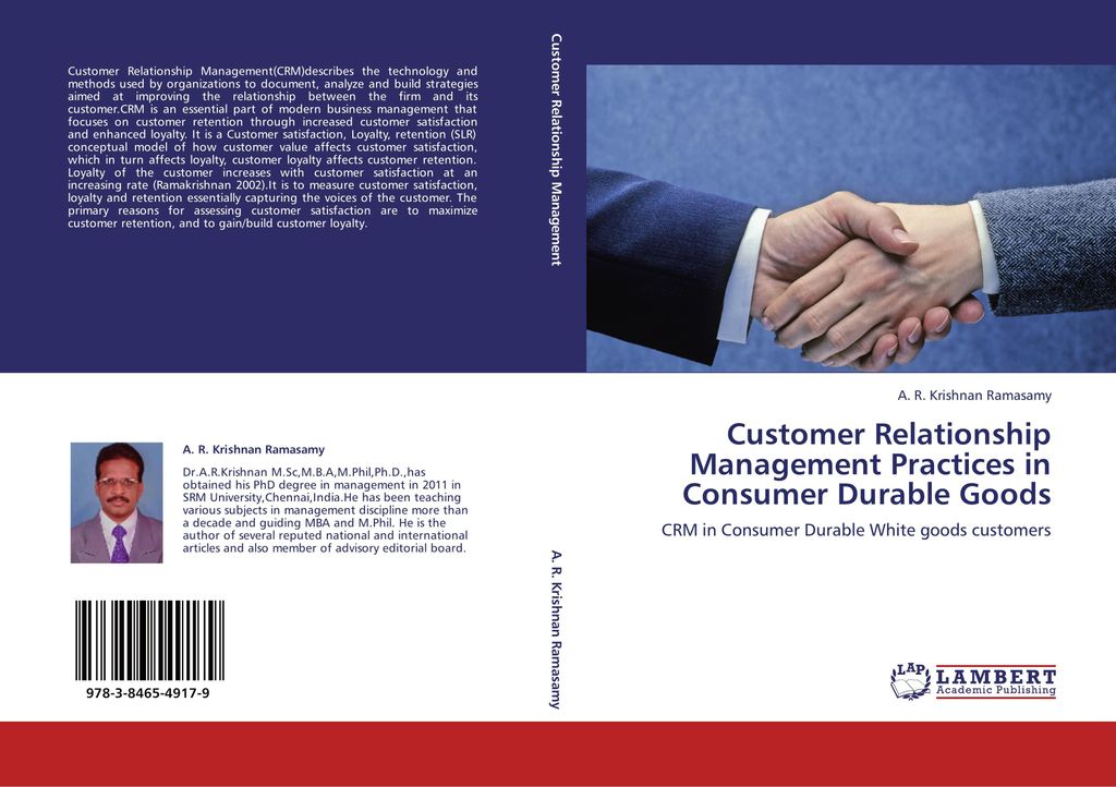 Customer Relationship Management Practices in Consumer Durable Goods