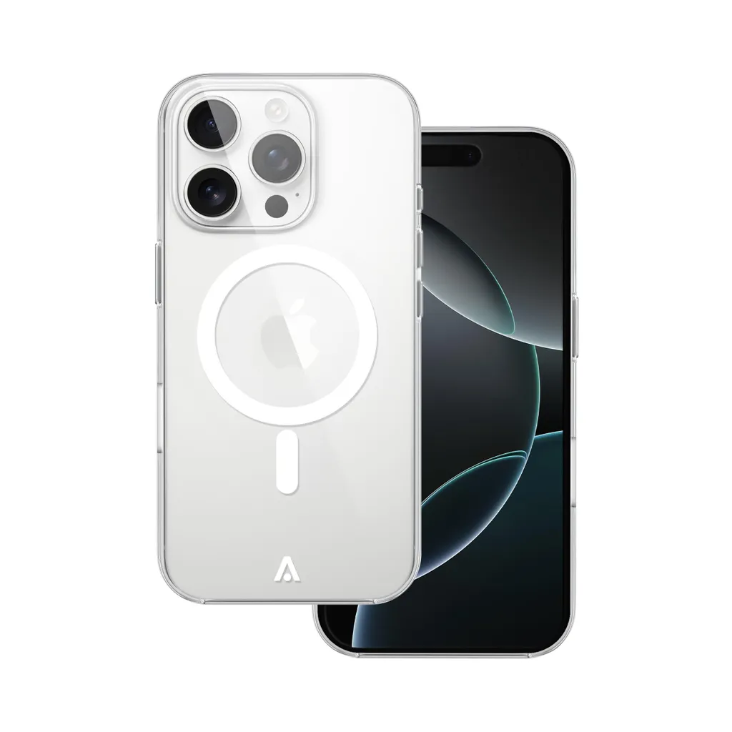 Offerta Cover iPhone 16 Pro Max Alkaya LUCID MagSafe - Trasparente!