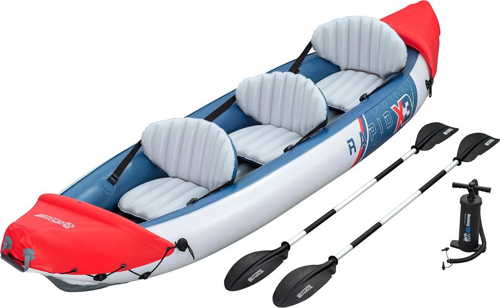 Bestway® Hydro Force® Kajak-Set Rapid™ X3 381 x 100 x 44 cm Produktbild 