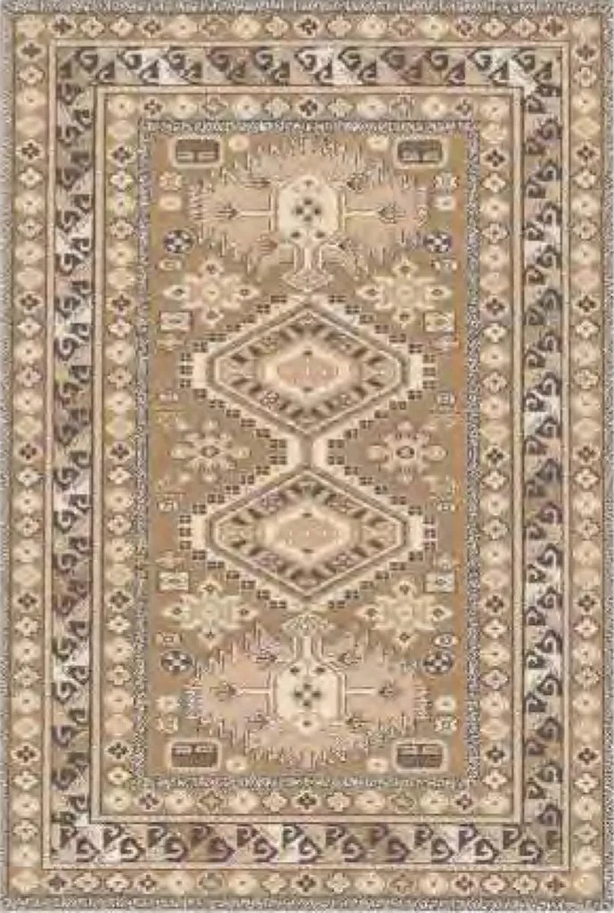 Grand Tapis de Salon SOLID 61 OEO 133x200 cm en Textile Ultra Résistant