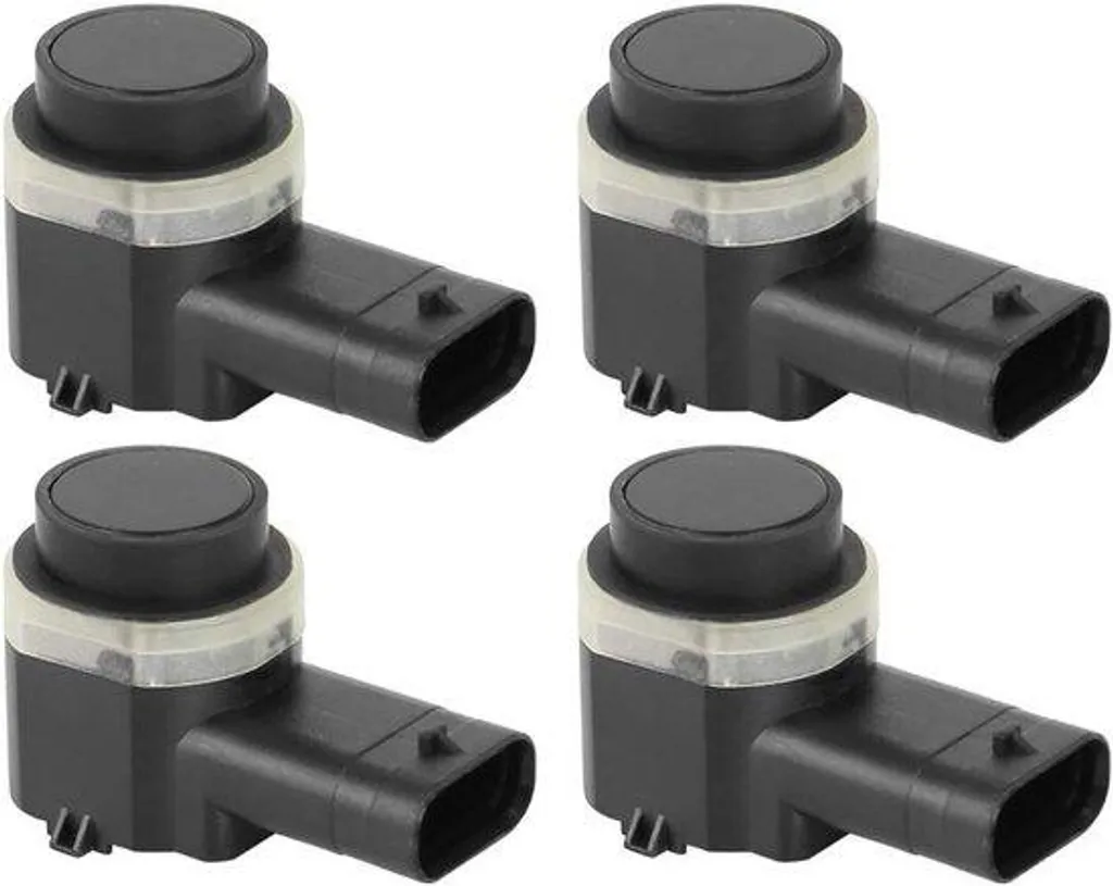 Aide au stationnement universelle noire : kit de 4 capteurs 3 broches auto