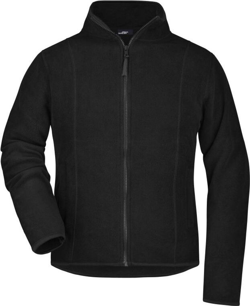 Leichte Jacke aus Microfleece black, Gr. XXL