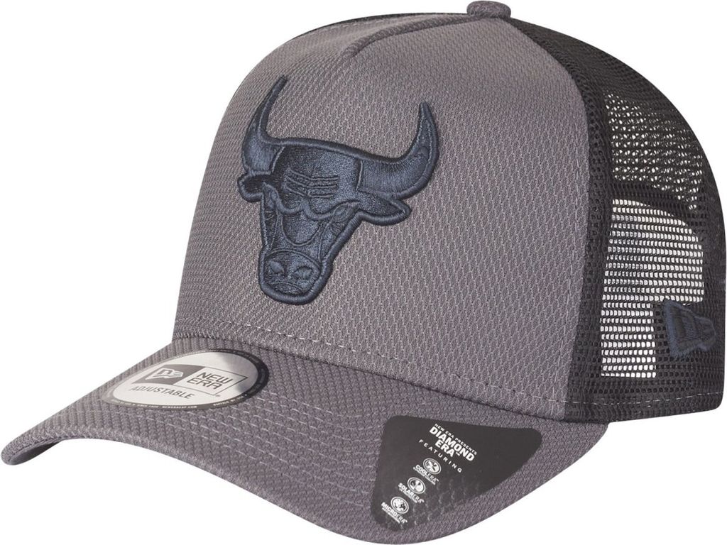 New Era Adjustable Trucker Cap - DIAMOND Chicago Bulls