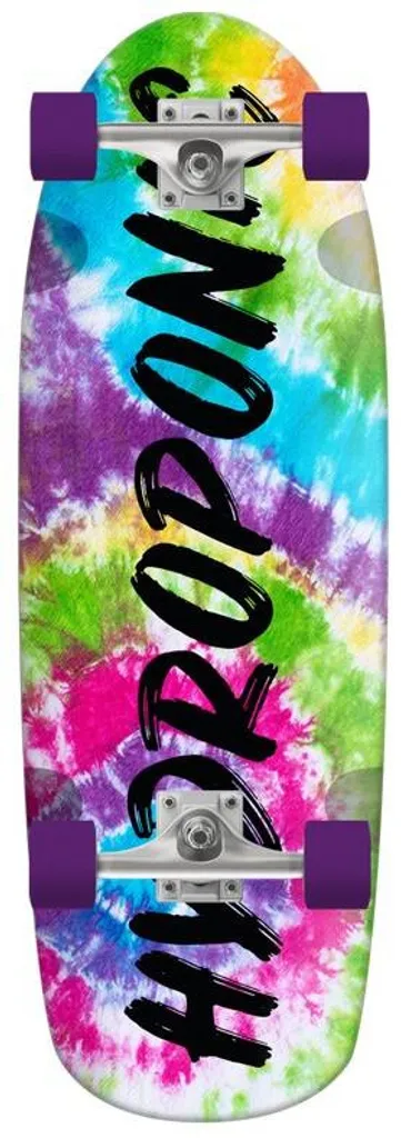 Skateboard Cruiser Complet Hydroponic Rounded 30 Tie Dye Multicolore