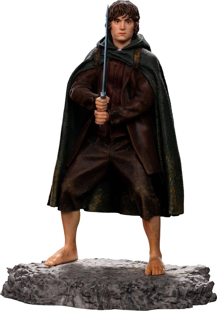 Figurka Frodo Baggins 1/10 - Mistrzowska Skala BDS - Iron Immagine del prodotto 