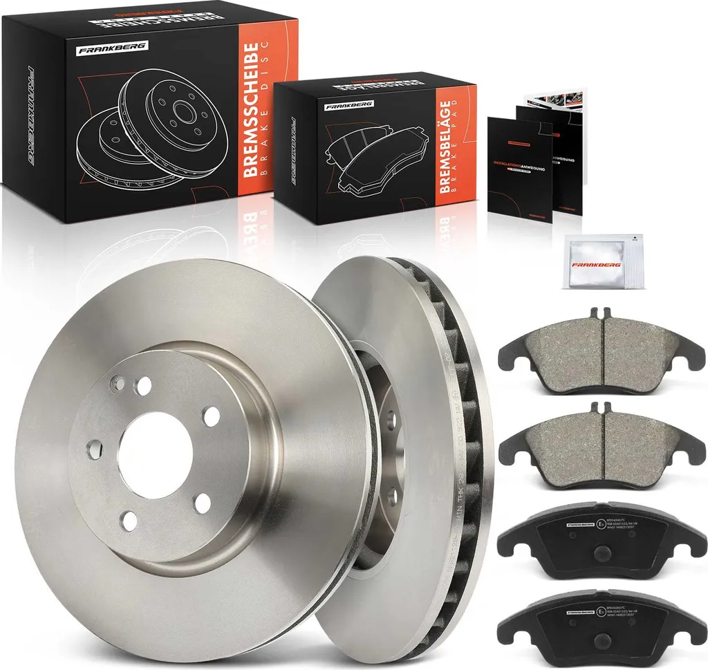 Disques + Plaquettes Avant pour Révision Mercedes W204 W212 SLK R172