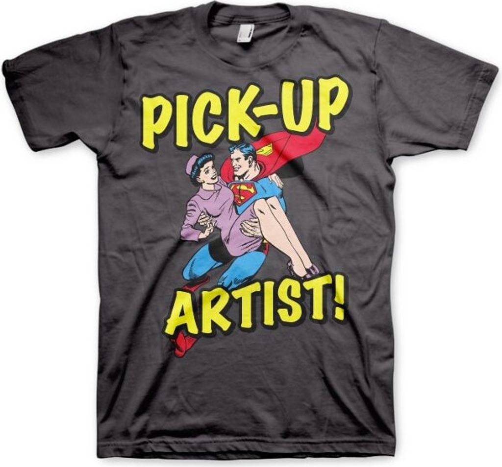 Superman Pick-Up Artist - Small - Dark-Grey