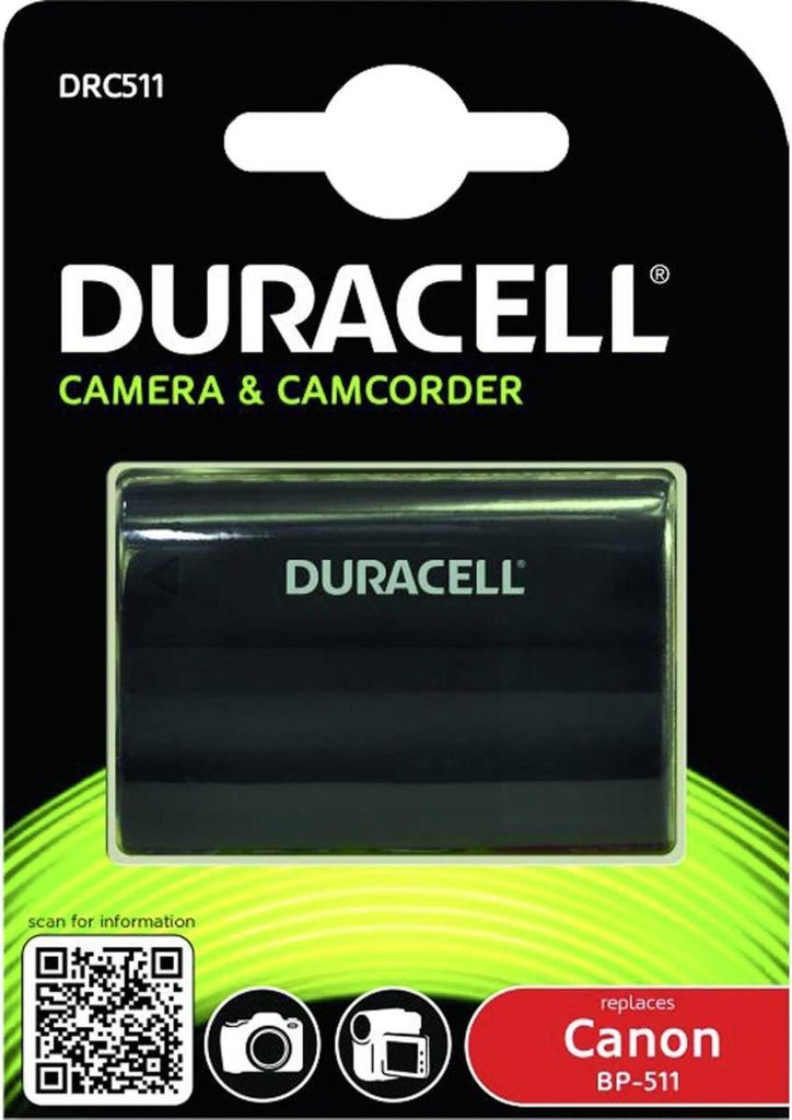 Duracell DRC511 - Batterie - Li-Ion - 1400 mAh - noir - Immagine del prodotto 
