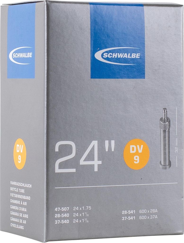 Schwalbe Schlauch DV9 32mm (24") 28/47-507/541 Produktbild 