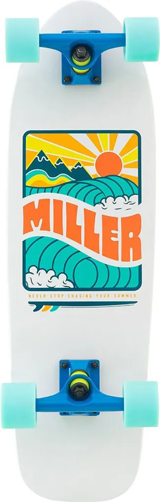 Skateboard Miller 27.5" : Fini les Vibrations, Roulez en Douceur !