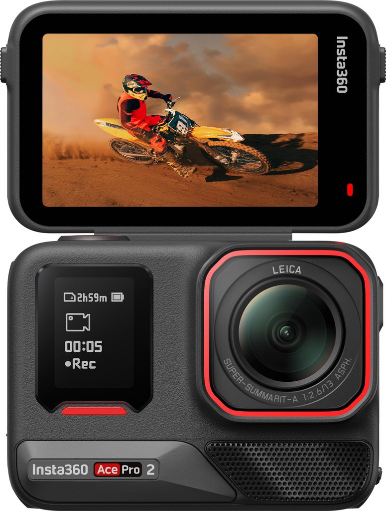 Insta360 Ace Pro Gen2, 8K Ultra HD, 48 MP, 240 fps, Wi-Fi, Zdjęcie produktu 