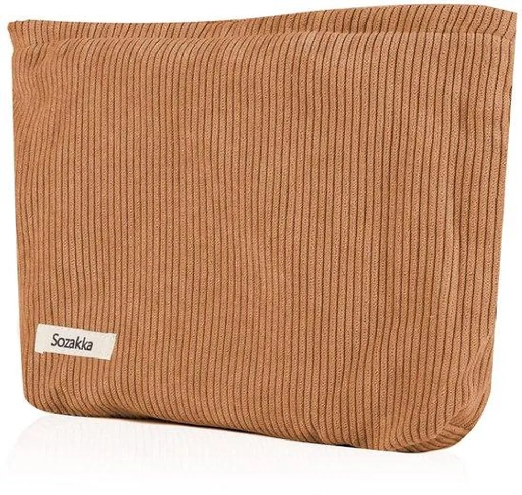 Trousse de toilette marron idéale pour vos voyages et déplacements