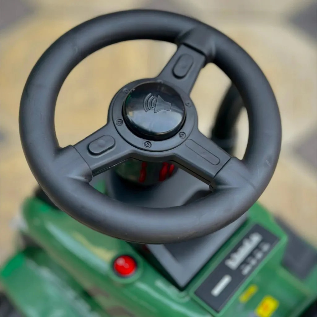 Tracteur enfant silencieux Z220Z avec remorque et bruits interactifs - 6