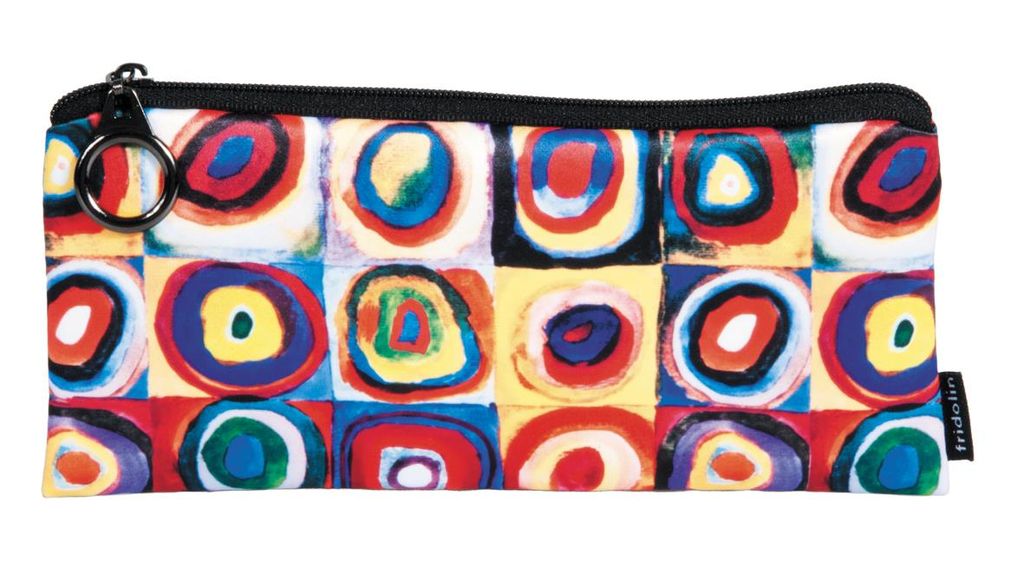 Fridolin Federmäppchen Kunst 19x9x1,5 cm Wassily Kandinsky Farbstudie