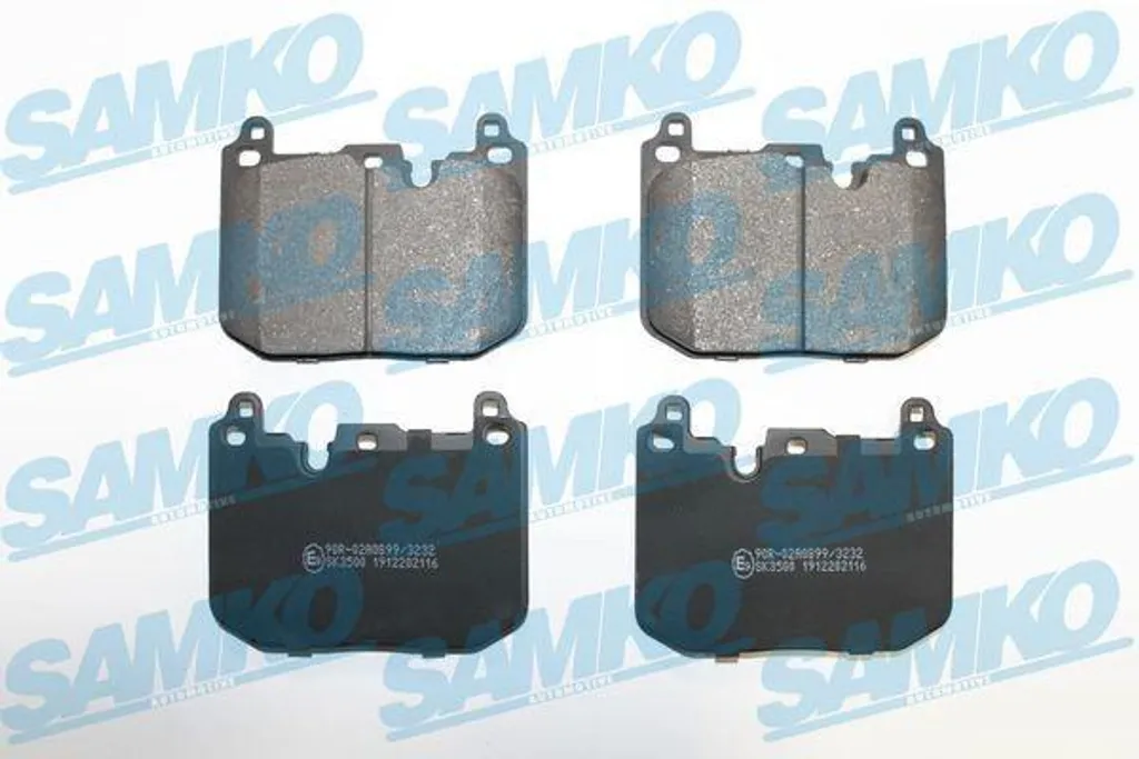 Plaquettes de frein BMW F40 SAMKO 5SP2116 : Finissez les sifflements