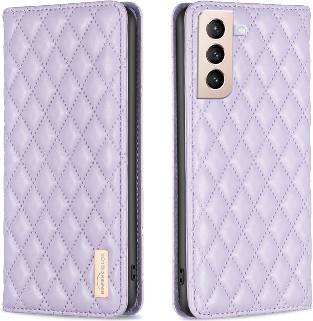 Recensione Cover S21+ 5G Viola: Protezione e Funzionalità Flip Pelle - 1