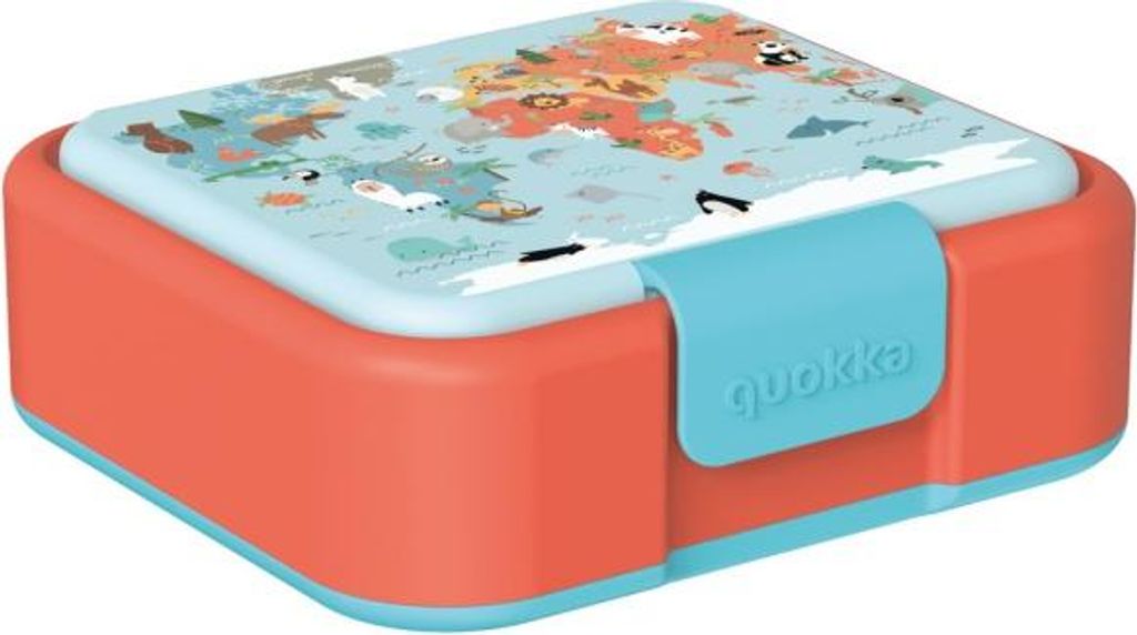 Quokka Twist, Geteilte Kunststoff-Lebensmittelbox Map Of Produktbild 