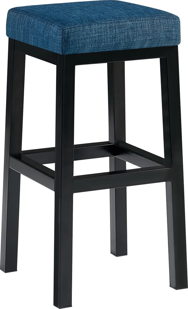 Sgabello Taylor 78 cm CLP: Recensione e Prezzo Sgabello Tessuto Blu