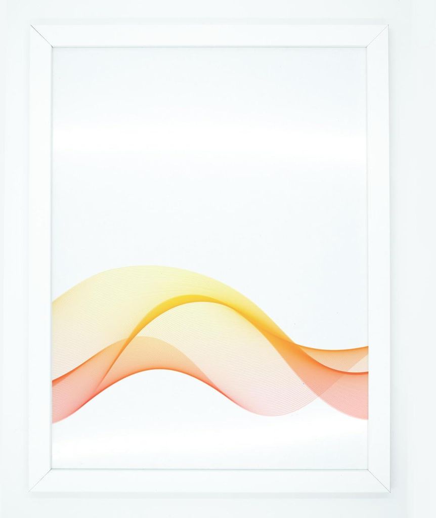 RAWWEST.BIS Holz Bilderrahmen 50x75 cm Plexiglas Poster Foto Wandrahmen