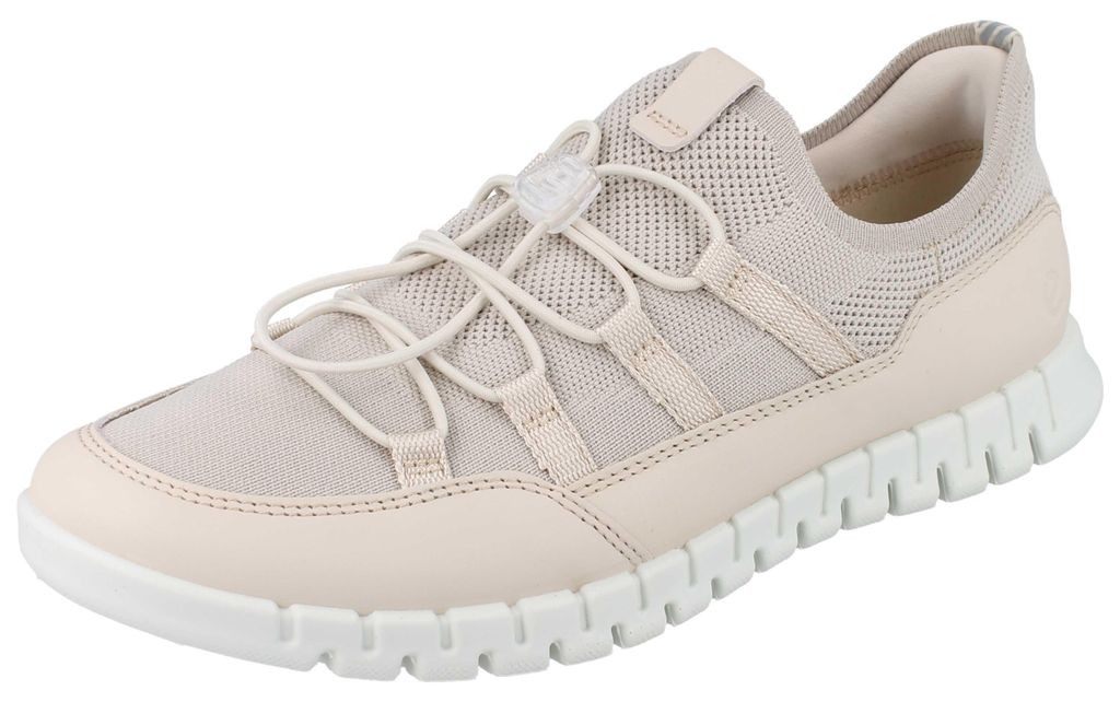 ECCO Gruuv Lite W Damen Sneaker beige Nubukleder Textil - Produktbild 