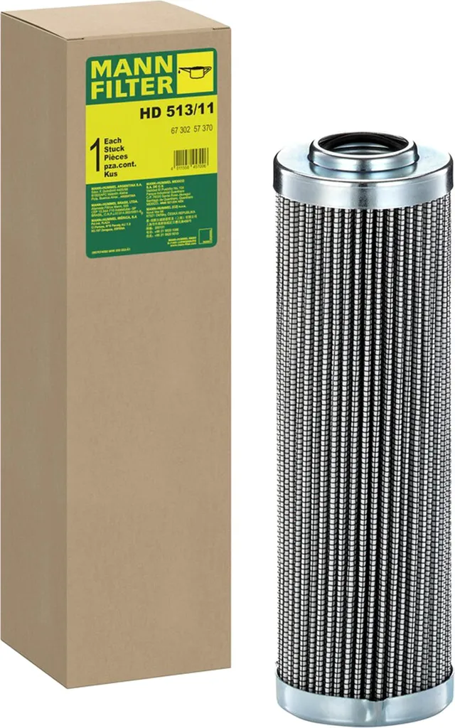 Filtre hydraulique MANN-FILTER HD 513/11 pour tracteur ZETOR Proxima